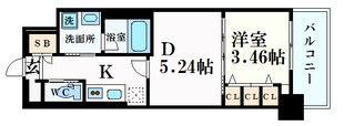 西宮北口プライマリーワンガーデンテラスの物件間取画像